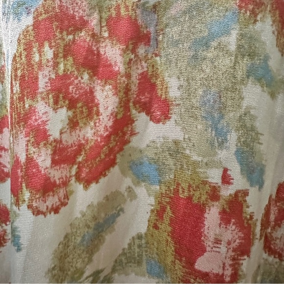 Free People Floral High Low Dress in Pink and Cream - Picture 15 of 16